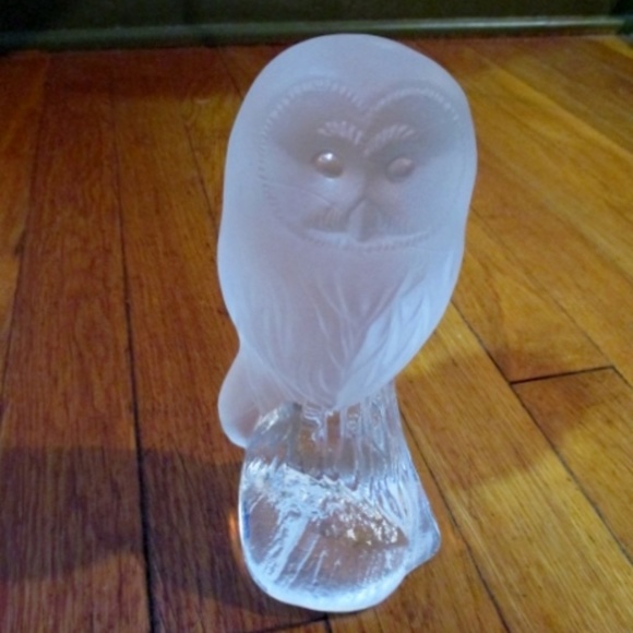 Nybro Other - Nybro 1985 Sweden Crystal Owl